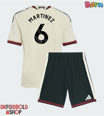 Manchester United Lisandro Martinez #6 Tredje trøje Børn 2026-27 Kort ærmer (+ korte bukser)